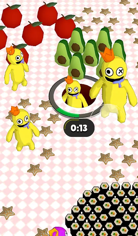Hole io: Rainbow Merge Master Mod Tangkapan skrin 0
