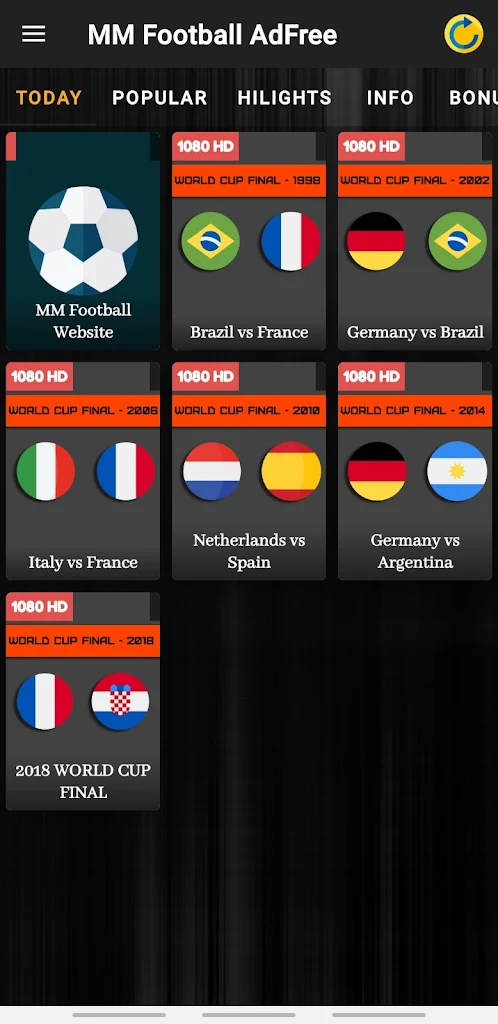 MM Football Blue Screenshot 2