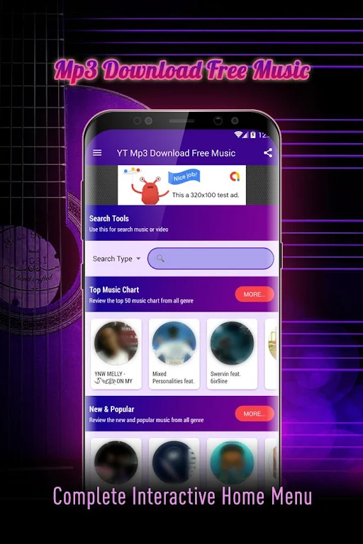 Juice Mp3 - Free Music Download Ảnh chụp màn hình 0
