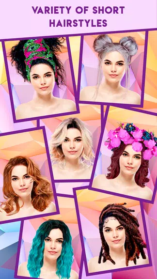 Woman Hairstyle Photo Editor Screenshot 1