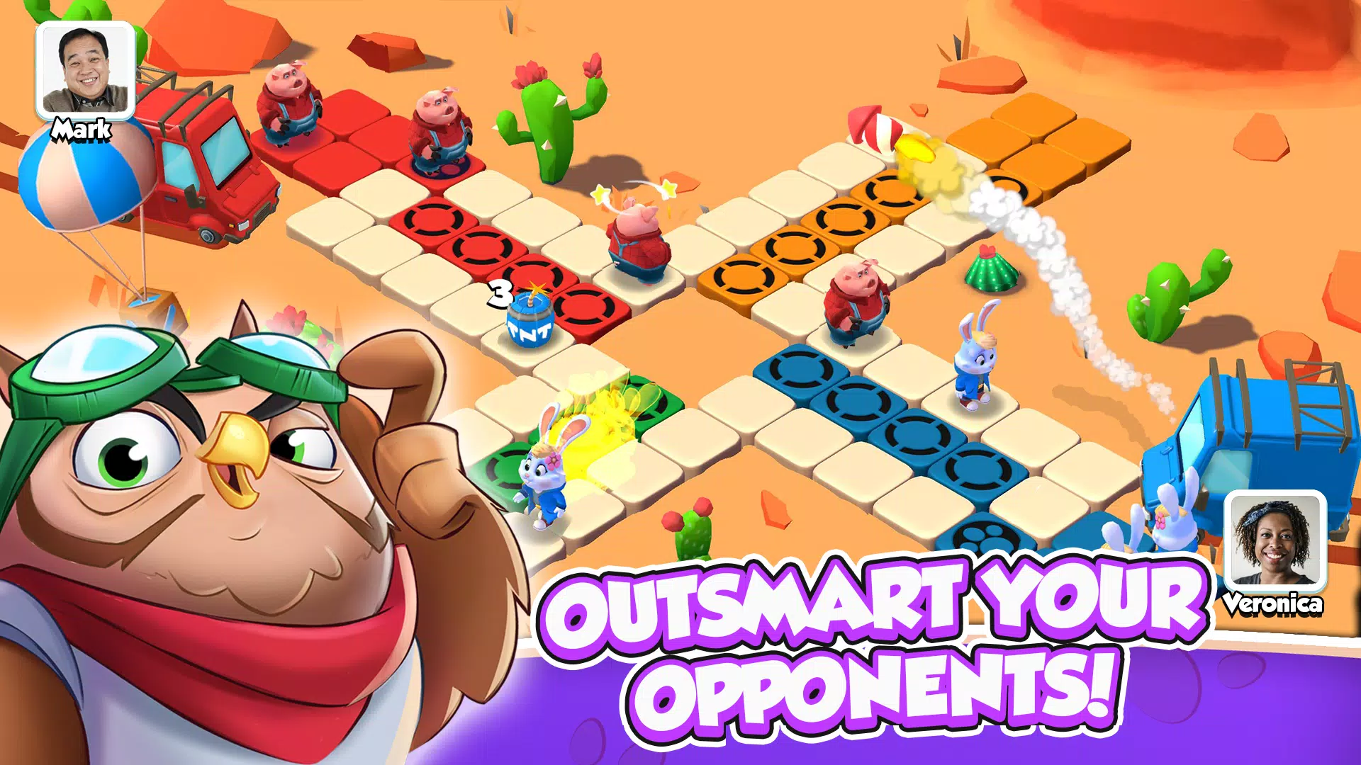 Schermata Ludo: Animal Heroes 2