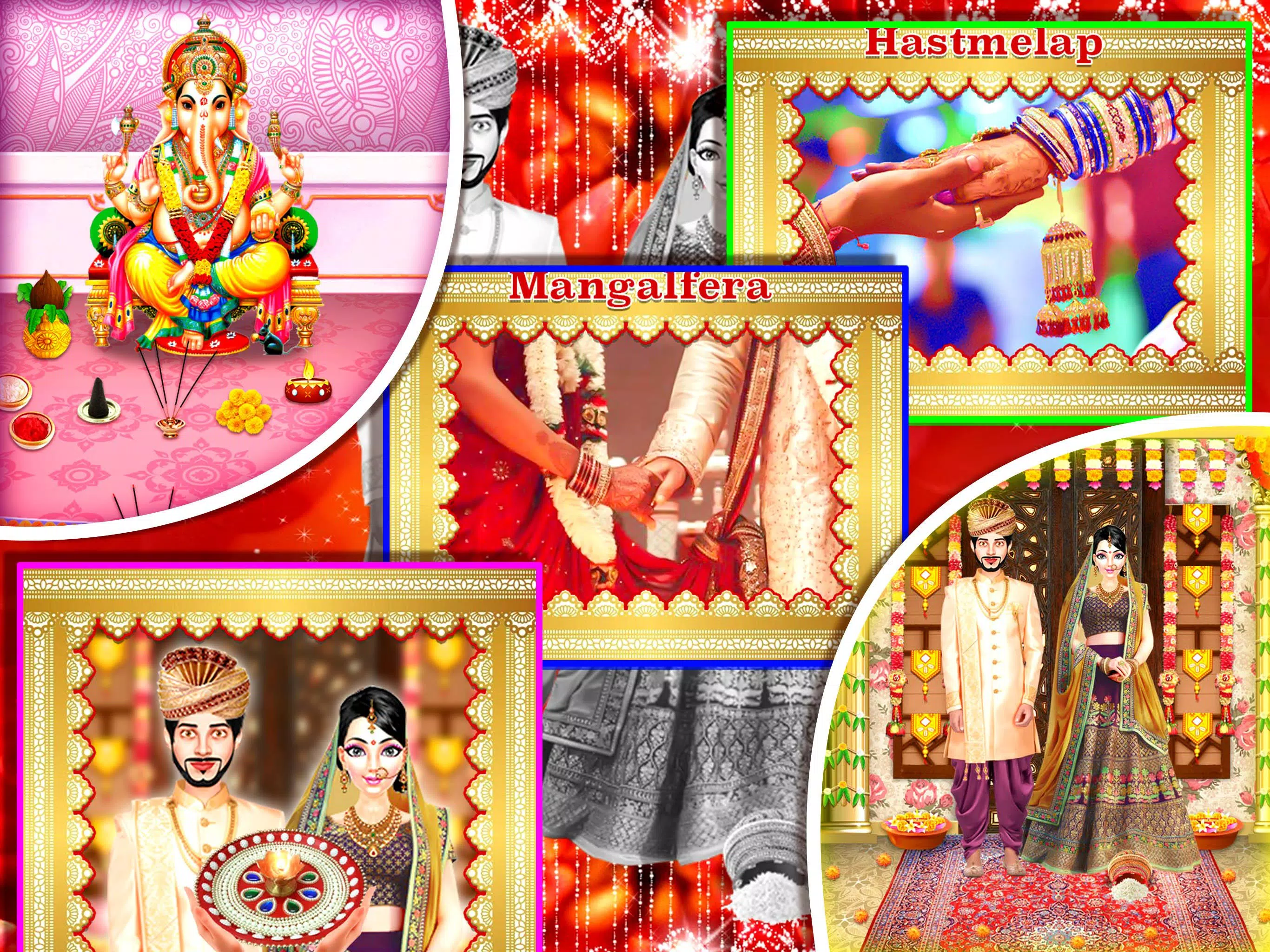 Indian Wedding Game スクリーンショット 1