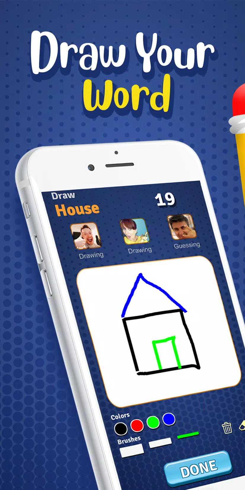 Draw With Friends Multiplayer スクリーンショット 0