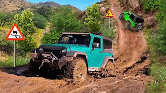 Mobile Jeep Simulator: Offroad Ảnh chụp màn hình 0