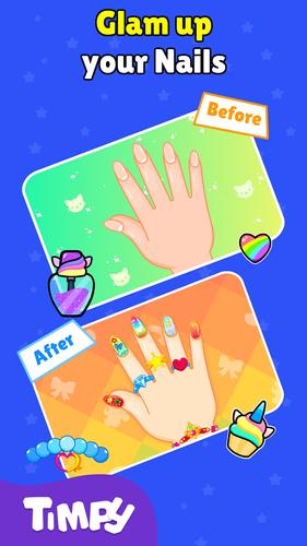 Nail Salon Games Acrylic Nails Schermafbeelding 3