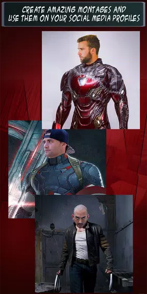 SuperHeroes Editor Скриншот 3