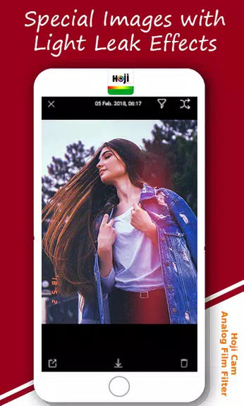 Hoji Cam: Analog Film Filter স্ক্রিনশট 3