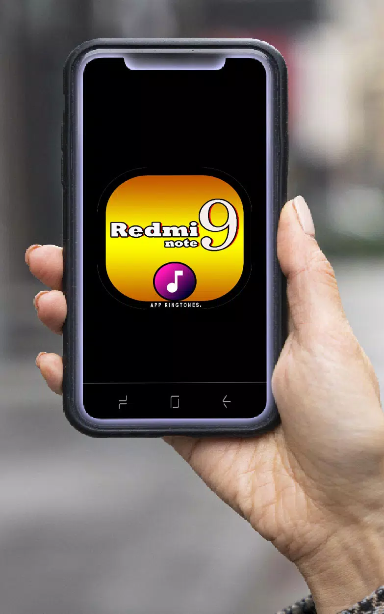 Redmi Note 9 Ringtone App Captura de tela 0