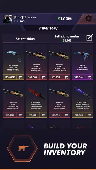 Case Battle: Skins Simulator Screenshot 1