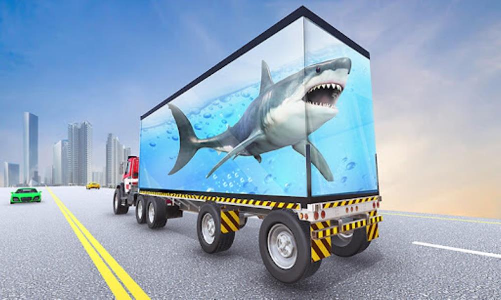 Sea Animal Transporter 2018: Truck Simulator Game Capture d'écran 0