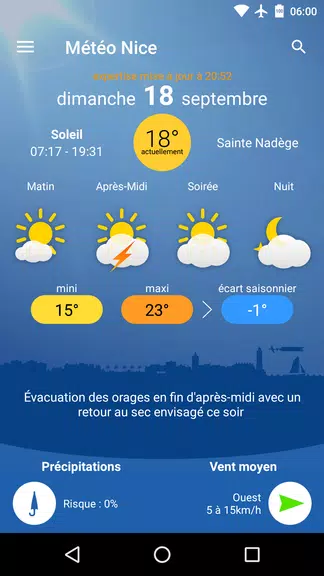 Météo Nice應用截圖第0張