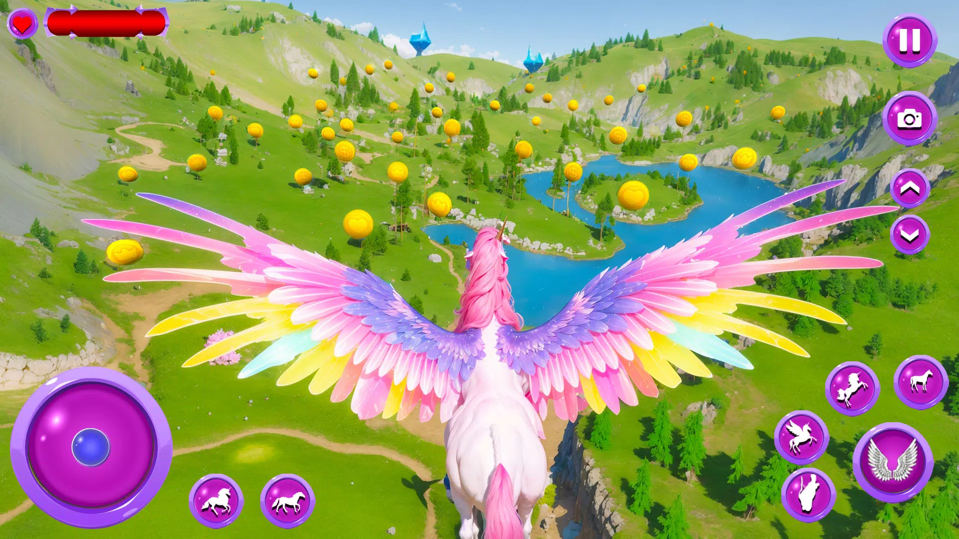 My Unicorn Flying Horse Care Tangkapan skrin 3