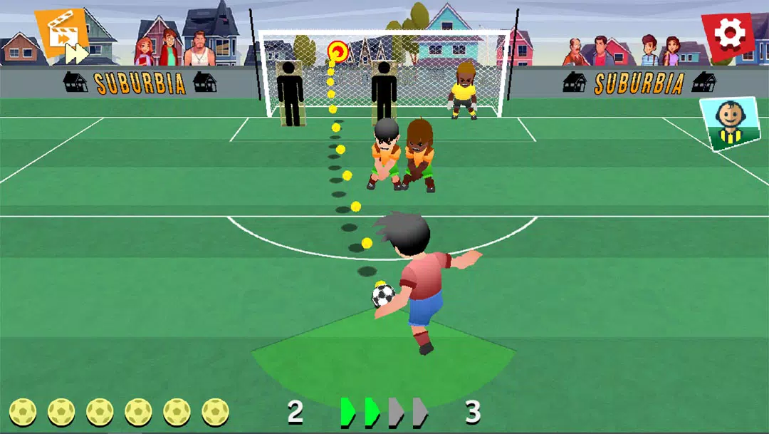 FreeKick Screamers - Football Скриншот 0