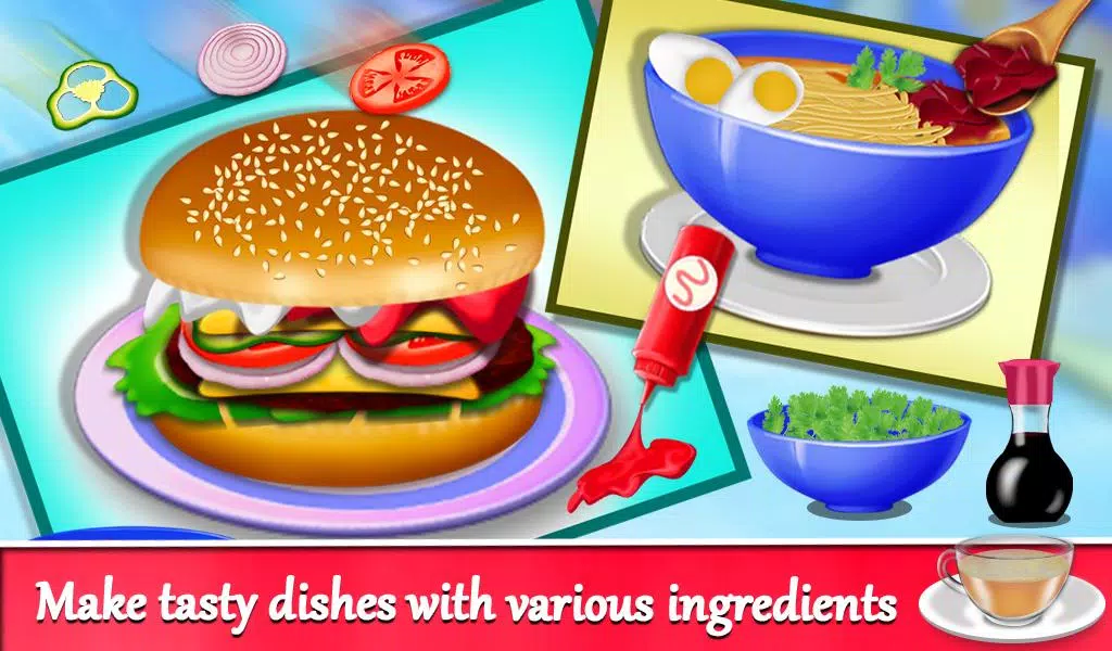 Cooking in Kitchen Food Games Ảnh chụp màn hình 0