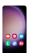 Galaxy S24 Theme/Icon Pack Скриншот 0