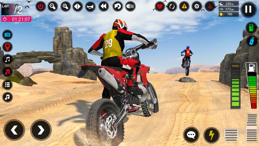 Dirt Bike Stunt - Bike Racing Captura de pantalla 2