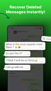 Récupérer les messages Capture d'écran 1