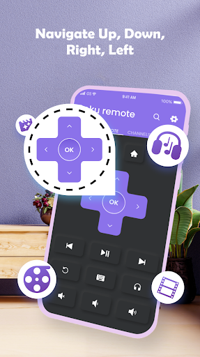 Remote Control for Roku TVs Captura de tela 1