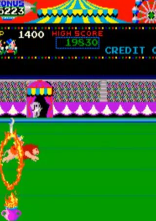 circus game retro Zrzut ekranu 0