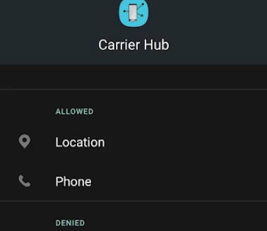 Carrier Hub スクリーンショット 2