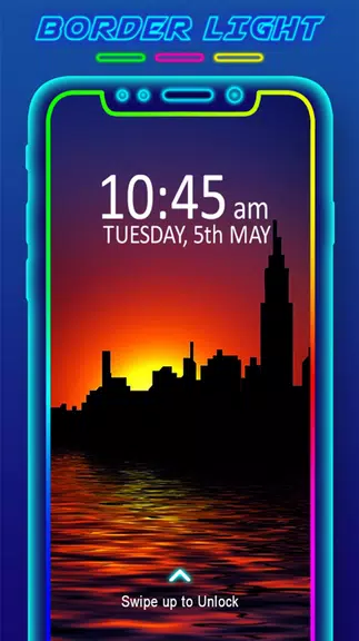 Border Light - LED Wallpaper Zrzut ekranu 0