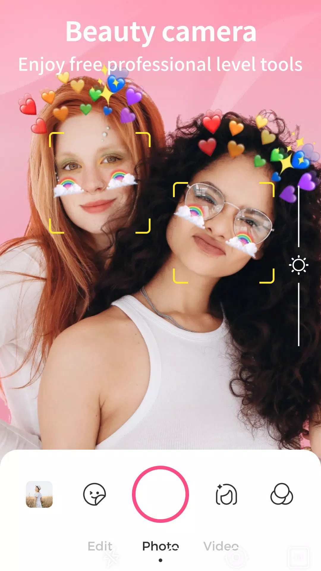 Beauty Camera & Selfie Camera Captura de pantalla 1
