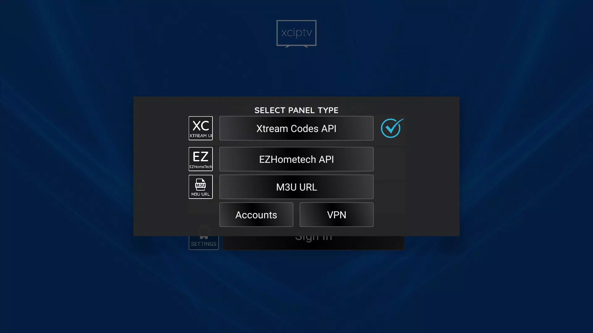 XCIPTV PLAYER應用截圖第3張