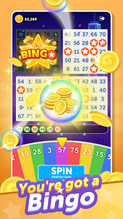 Spinning Bingo Cash Schermafbeelding 1