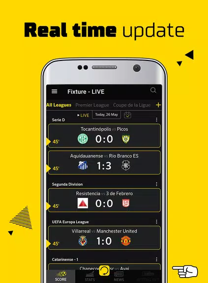 Live Score: football scores應用截圖第1張