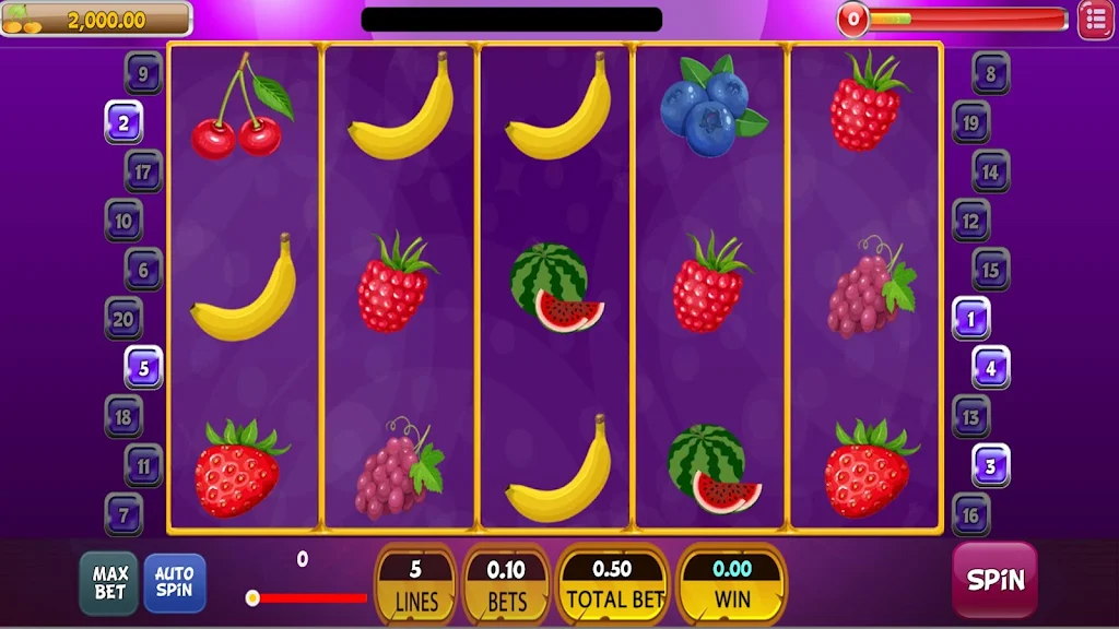 Free Fruits Slot Machine Cherry Luck應用截圖第1張