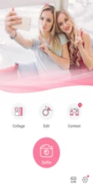 Editor e Câmera - Sweet Selfie Captura de tela 3