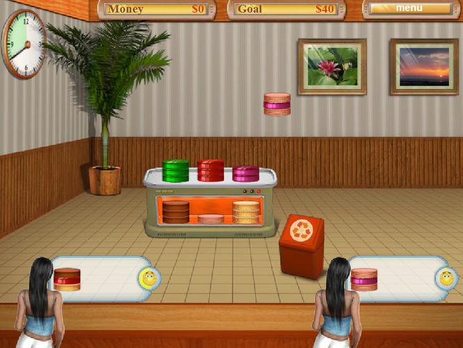 cake shop girls games スクリーンショット 1