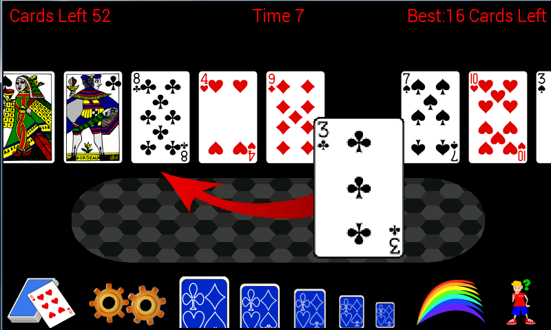 Accordion Solitaire (Patience) Zrzut ekranu 0