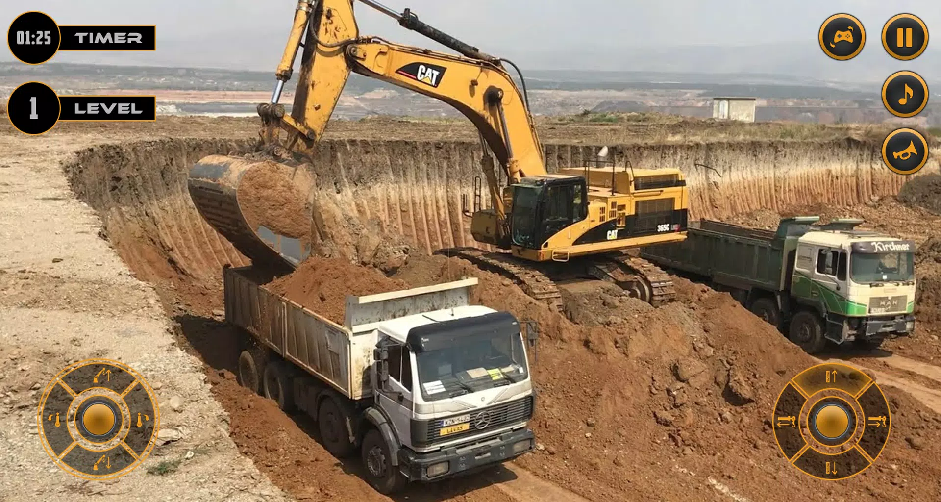Real Excavator Simulator Games Captura de tela 0