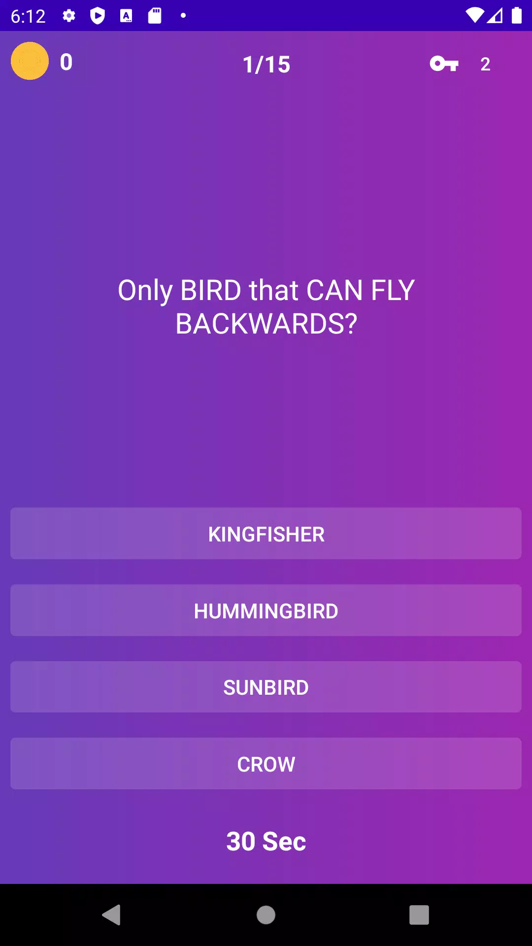 33 Seconds Quiz ภาพหน้าจอ 3