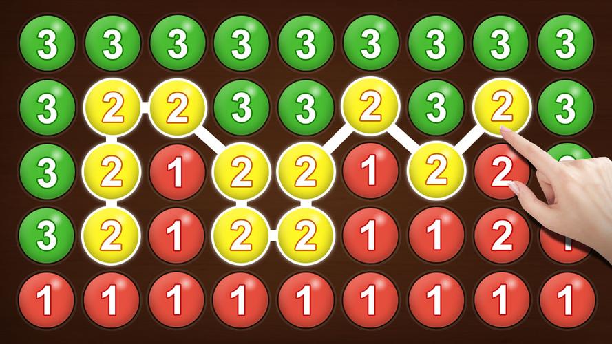 Merge bubble - Number game Capture d'écran 2