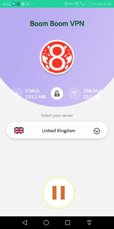 Schermata BOOM BOOM VPN 0