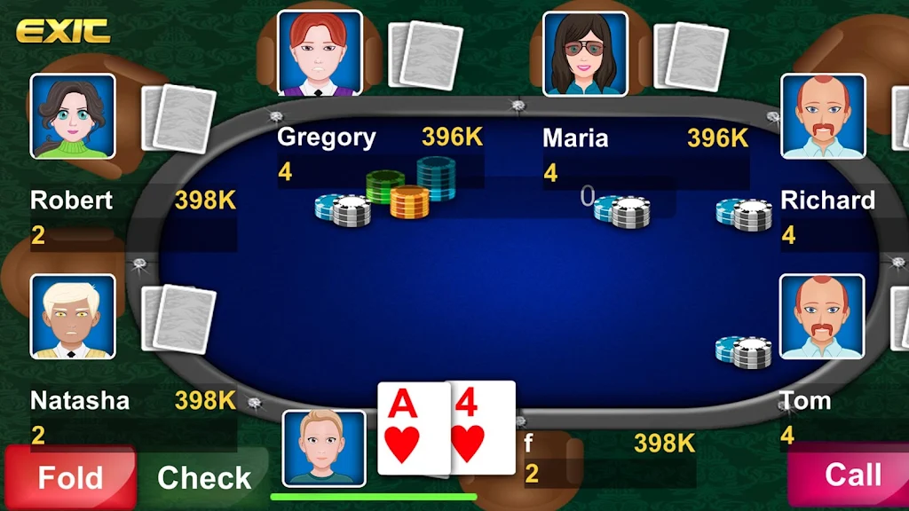Poker Holdem Master Online Card Tangkapan skrin 1