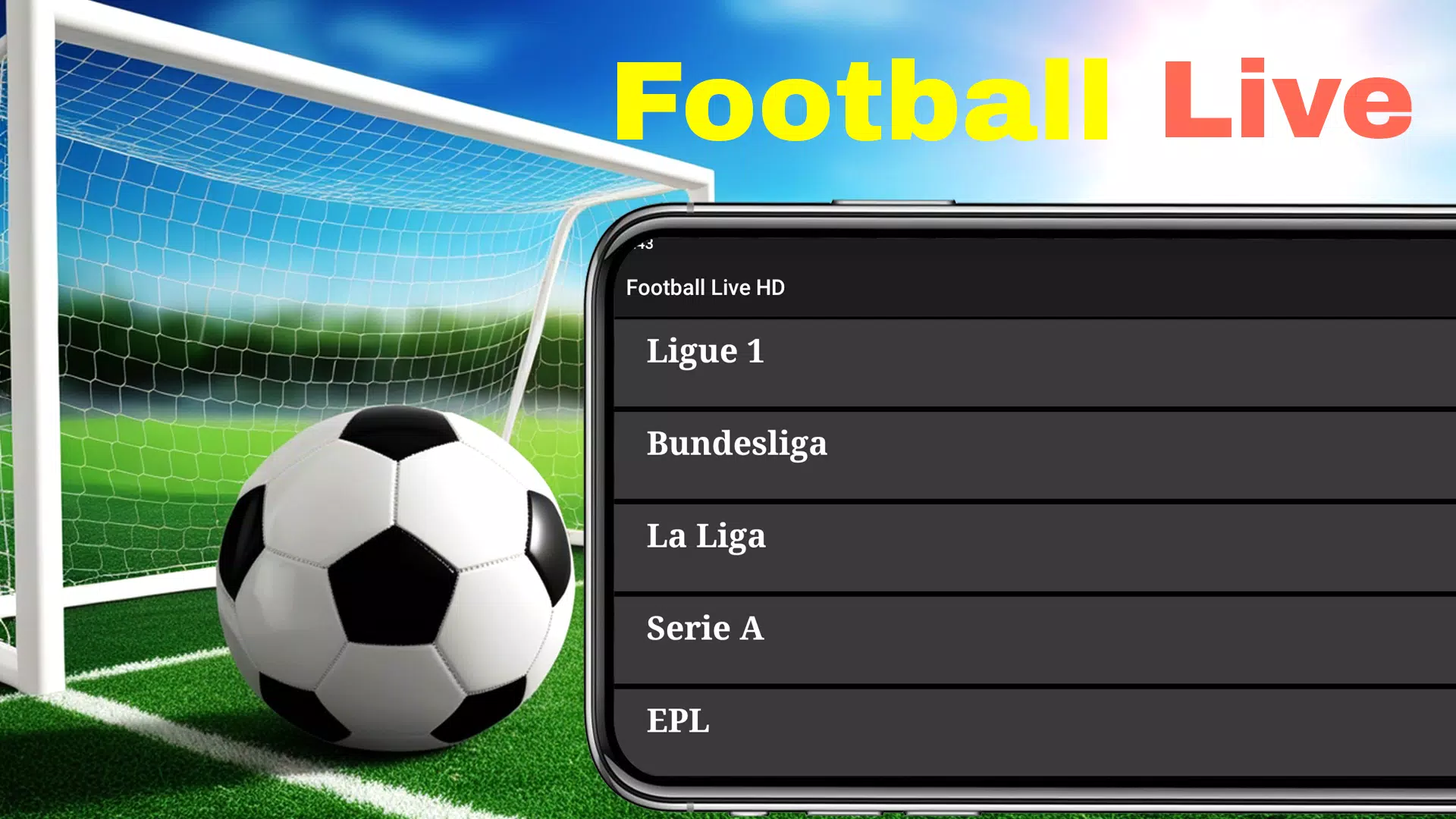 Live Football TV HD Скриншот 0
