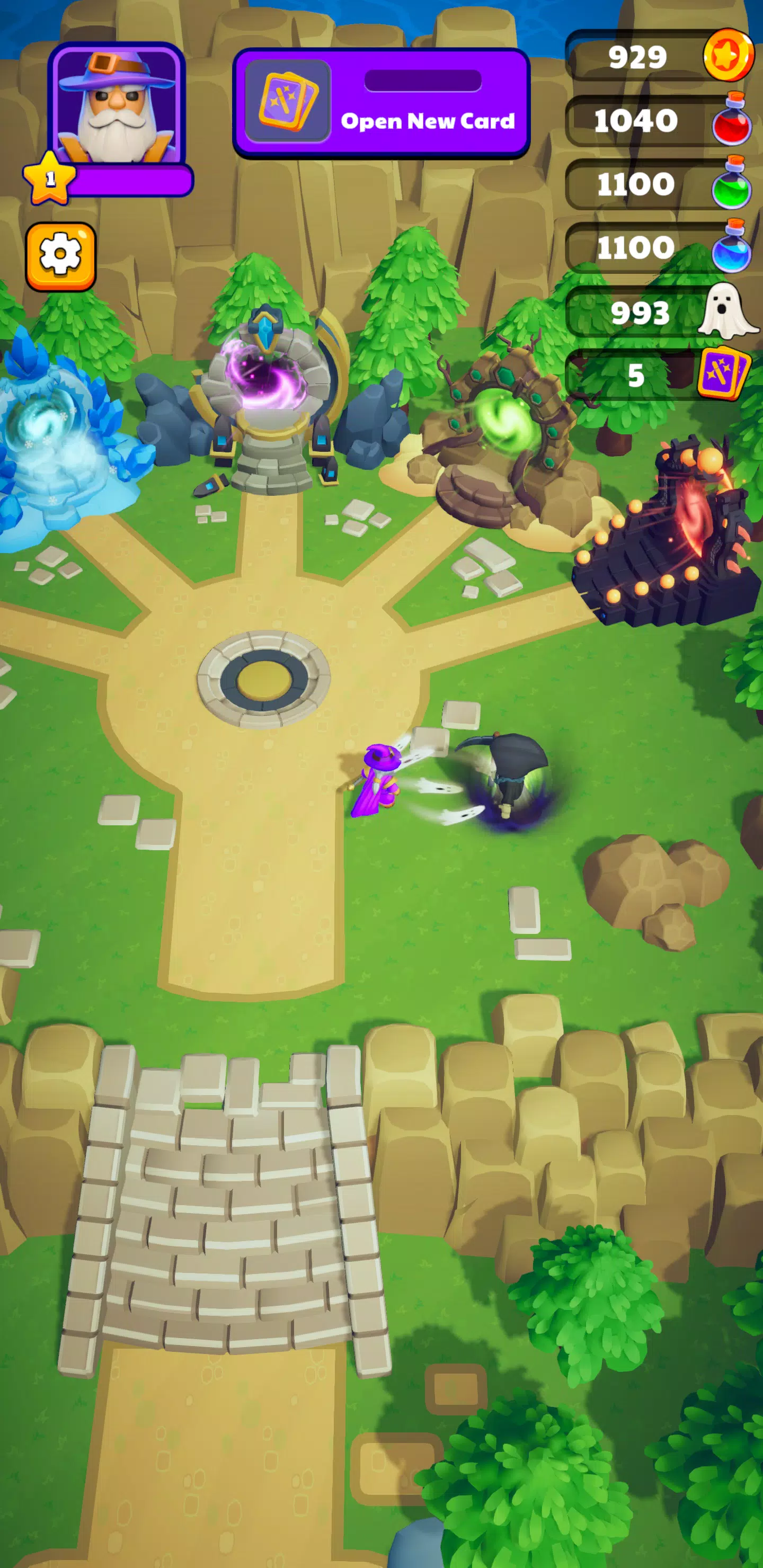 Wizard Survivor: Spooky Mage應用截圖第3張