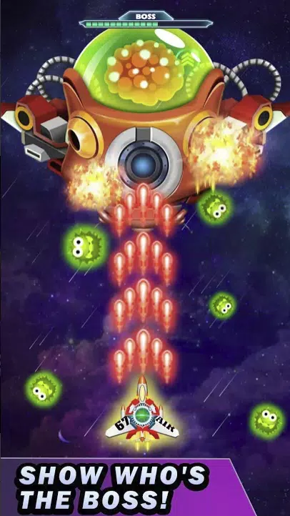Galaxy Shooter Alien Attack ภาพหน้าจอ 2