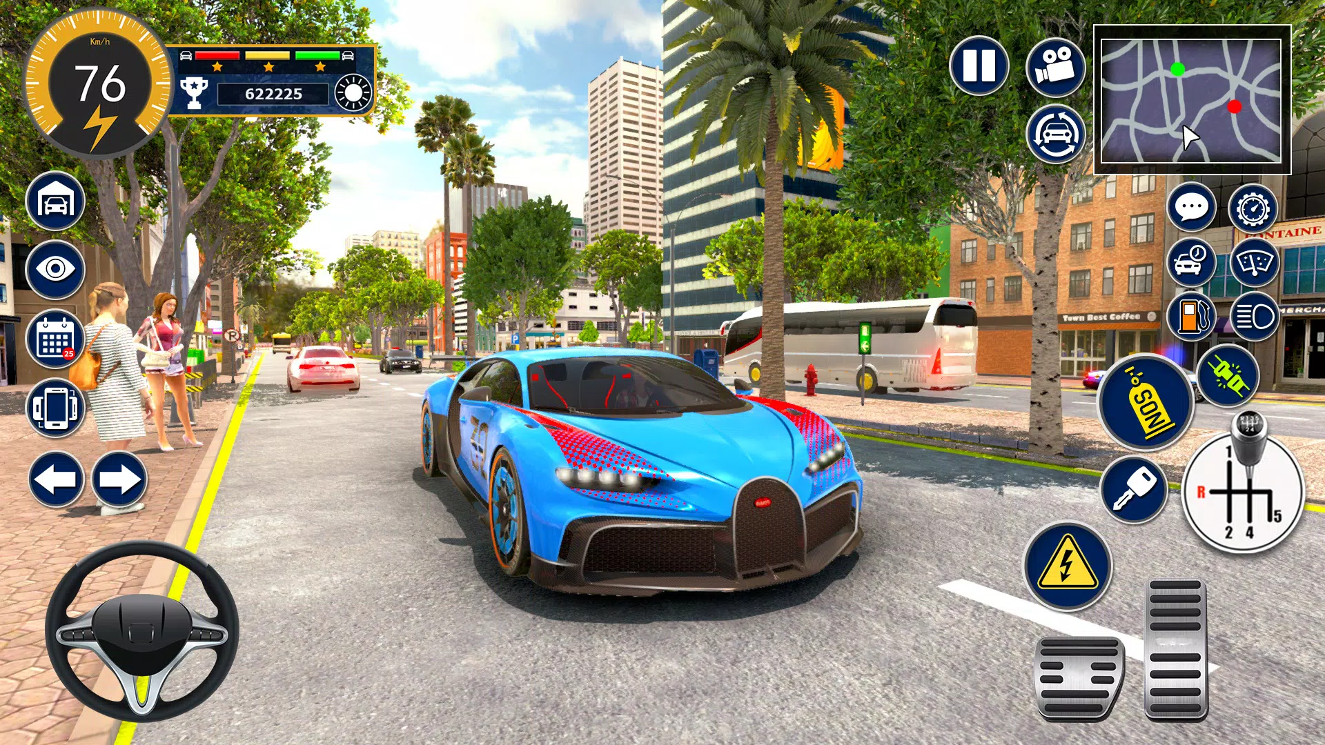 Bugatti Game Car Simulator 3D应用截图第2张