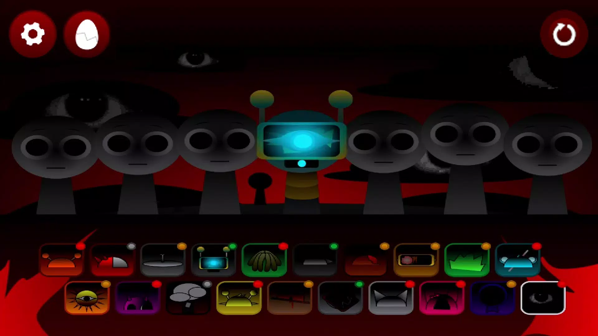 Sprunki Game Wenda Horror Mod Screenshot 2