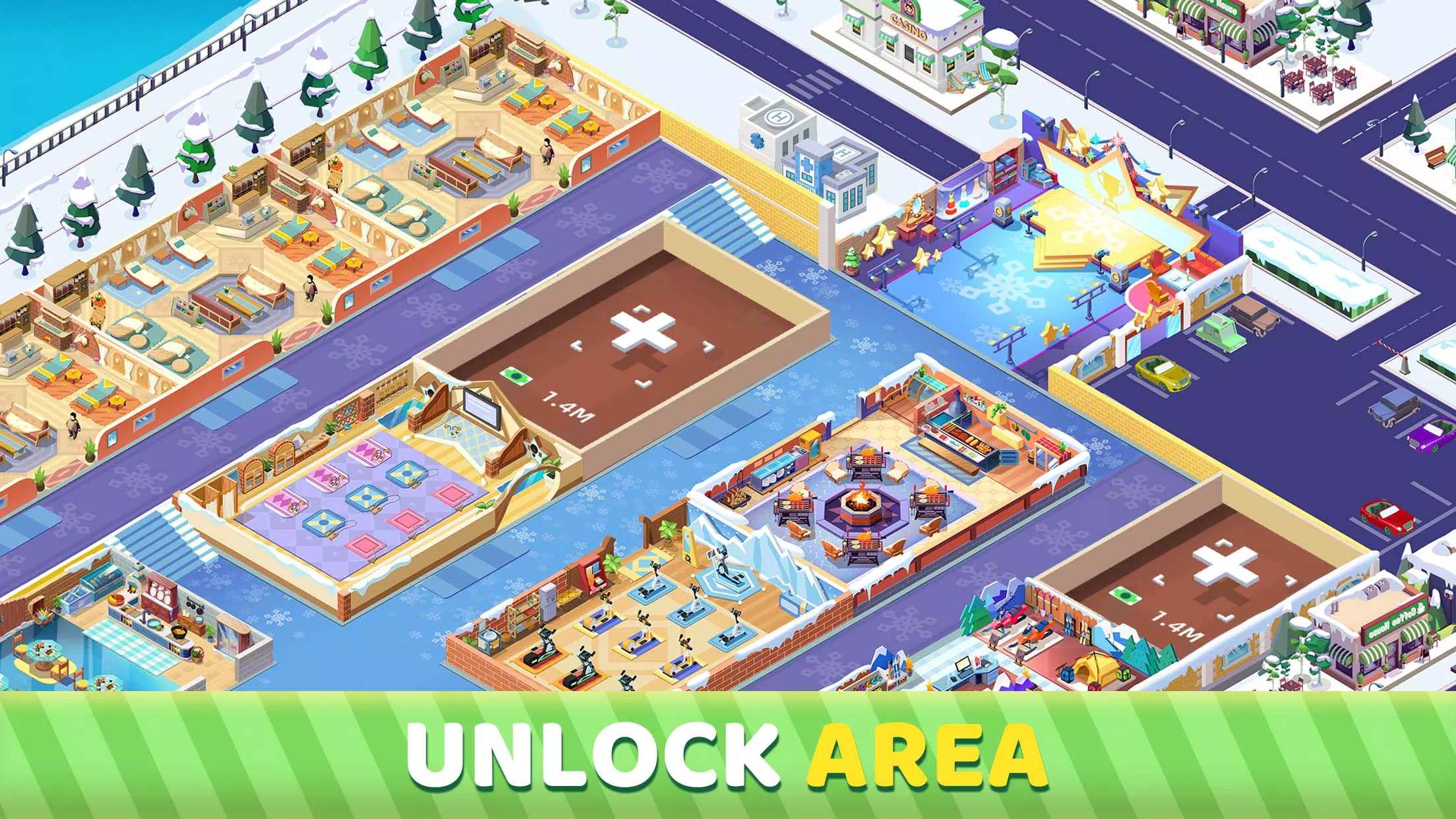 Schermata Fitness Club Tycoon 3