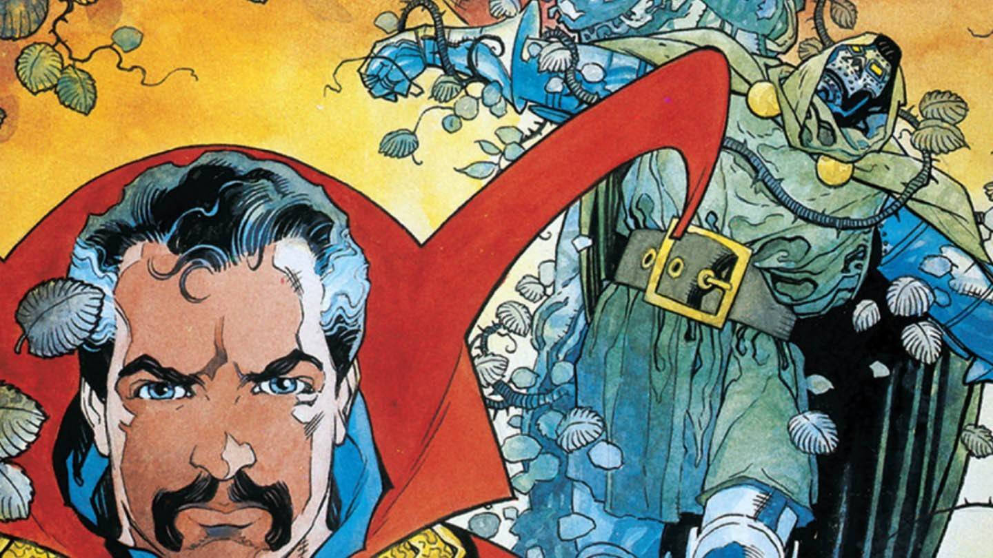 Doctor Doom und Doctor Strange Team-Up-Konzept aus den Triumph and Torment-Comics