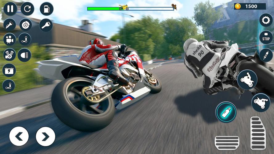 Street Bike Drag Racing Games Capture d'écran 1