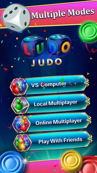 Ludo Judo - New Ludo Game of 2 Ekran Görüntüsü 0