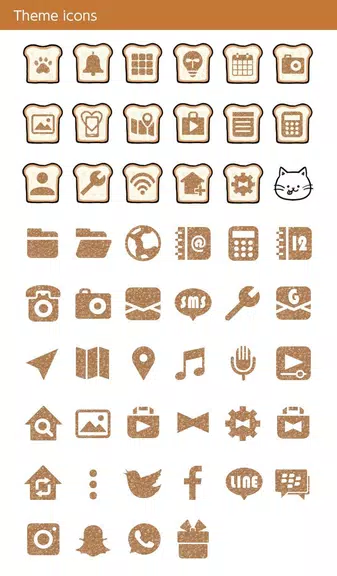 Cute Wallpaper Bread Cat Theme Captura de tela 3