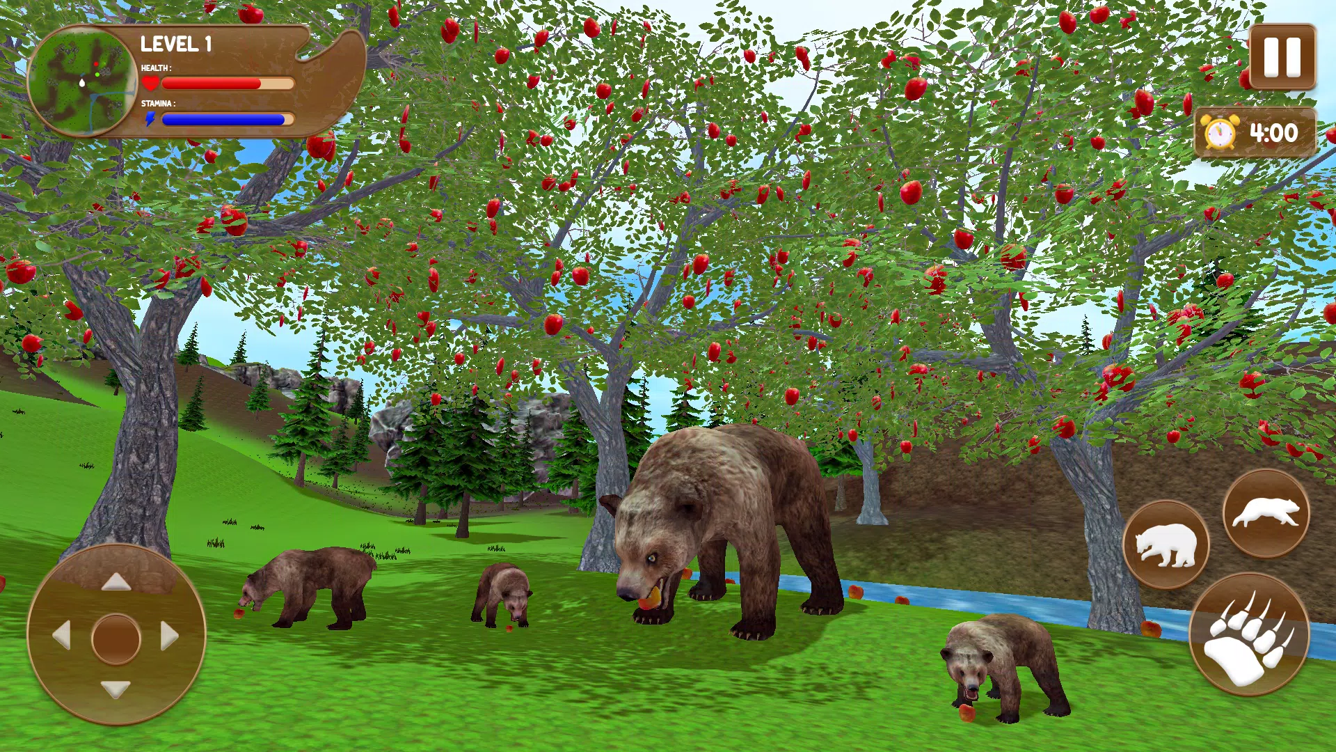 Bear Games: Bear Simulator 3D應用截圖第3張