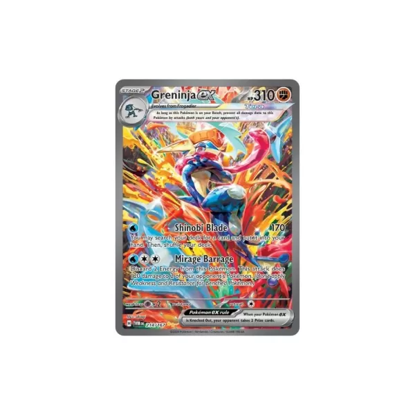Greninja ex card